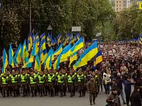 В Киеве почтили память ветеранов Второй мировой войны