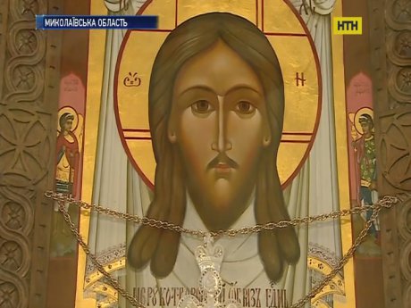 На юге Украины молятся чудотворному Спасу на его пути в столицу
