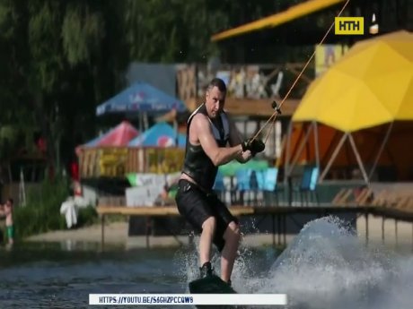 Кличко продемонстрировал спортивный дух в жару