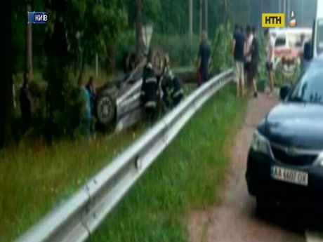 Падіння дерева викликало смертельну аварію під Києвом