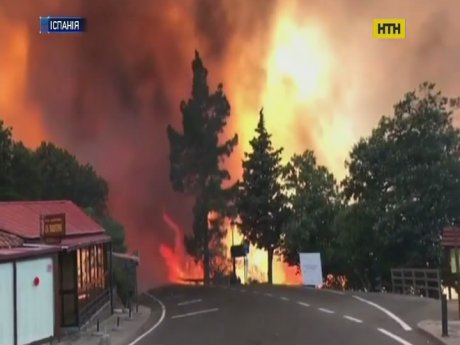 Пекельні пожежі вирують на Канарах