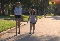 В США нашли фотомодель с самыми длинными ногами
