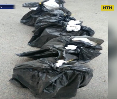 Чоловіка зупинили за порушення правил дорожнього рухи і виявили 5 мішків бурштину