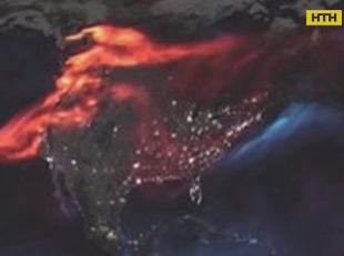 NASA створило карту забруднення в атмосфері Землі