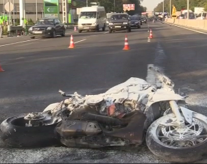 Мотоциклісту відірвало ногу в жахливому ДТП на Одеській трасі