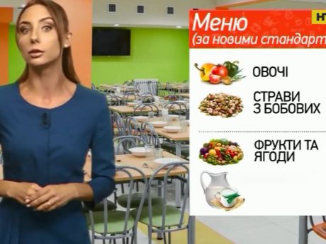 Українські чиновники розробили для школярів нове меню