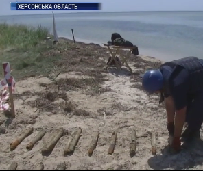 В Черном море разминировали начиненное боеприпасами затонувшее судно