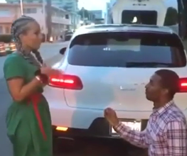 В Майами полиция помогла парню сделать предложение своей любимой девушке