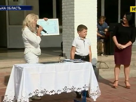 7-летний школьник Тарас Белей попал в Книгу Рекордов Украины