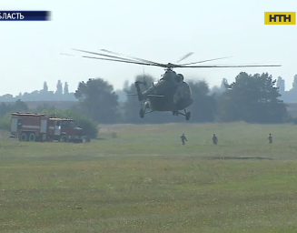 В аеропорту Бориспіль пройшли масштабні навчання рятувальників