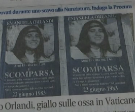 Людські рештки знайшли в посольстві Ватикану в Римі
