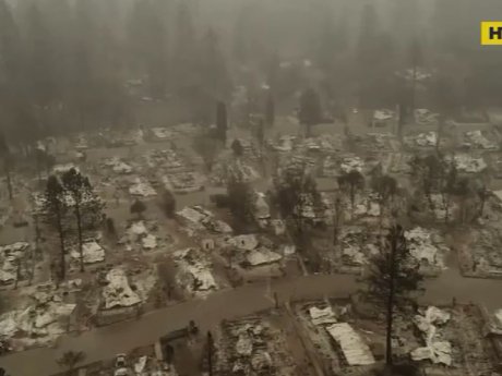 Масштабный пожар в Калифорнии до сих пор не могут потушить