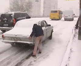 В четверг в Киеве и области выпадет месячная норма снега