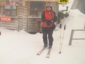 На Закарпатье продолжаются поиски лыжника из Киева Игоря Грищенко