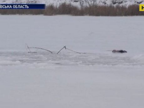 На Миколаївщині через тонкий лід у крижаній воді опинилося 3 людей