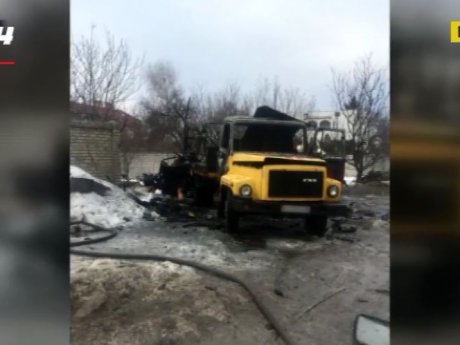 У Харкові стався вибух в автомобілі комунальників