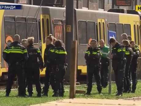 В Голландии совершили теракт в трамвае