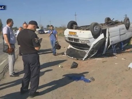 У Запорізькій області почали судити водія КАМАЗа, який протаранив маршрутку з пасажирами