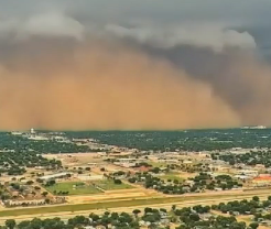 Техас накрыла мощная песчаная буря