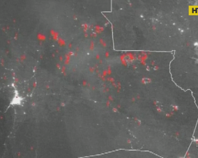NASA показали знімки з космосу охоплених полум'ям лісів Амазонії