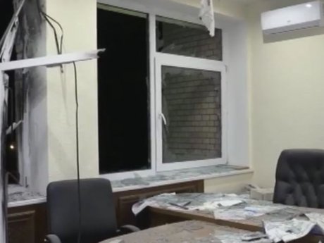 В Киеве неизвестные ночью совершили террористический акт