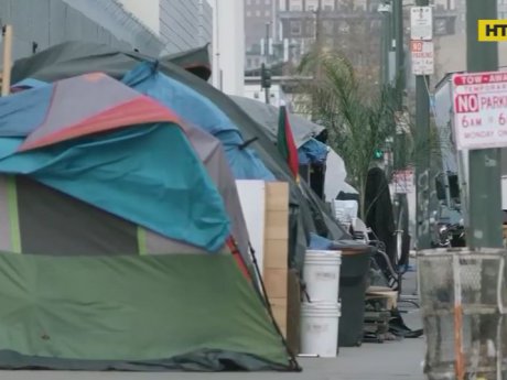 Каліфорнія страждає від навали безпритульних