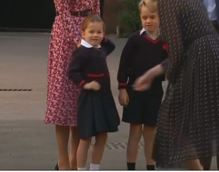 Донька принца Вільяма та Кейт Мідлтон уперше пішла до школи