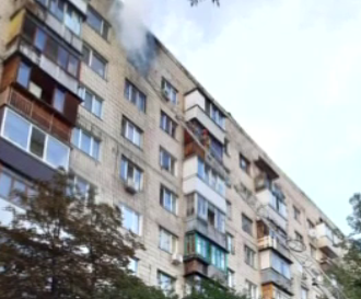 У Києві в пожежі загинув чоловік