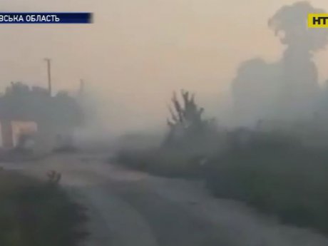 На Харківщині здетонували кілька боєприпасів під час пожежі на торфвищах