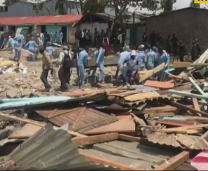 В Кении на учеников упала стена в школе: 7 детей погибли