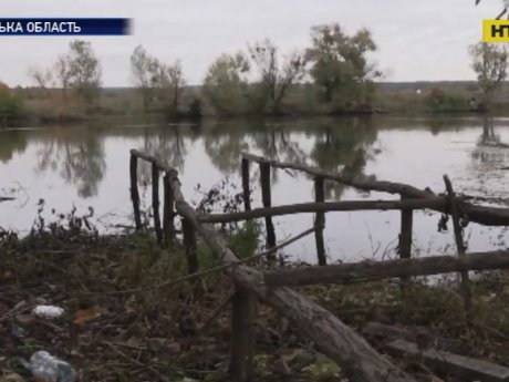 В Винницкой области дети выловили ногу живого человека