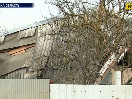 Мощный взрыв почти полностью разрушил дом в селе Лишне Киевской области