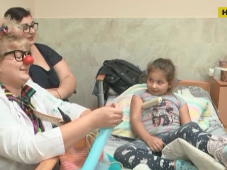 В Ровно больничные клоуны дарят детям надежду на выздоровление