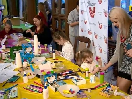 Праздник для детей со всей Украины устроили в столице благотворители