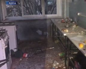В Одессе мужчина бросил гранату в коммунальную кухню общежития, где праздновали Рождество