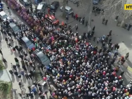 Крестный ход в честь праздника Торжества Православия состоялся на Соборной площади Одессы