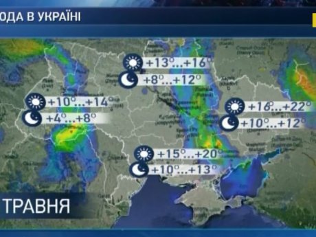 Синоптики прогнозують, що цього тижня всю країну накриють дощі з грозами