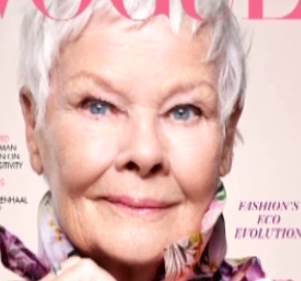 85-летняя Джуди Денч снялась для обложки Vogue