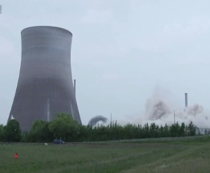 В Германии в городе Филиппсбург взорвали атомную электростанцию