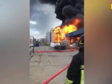 На хімічному заводі у Венеції стався вибух