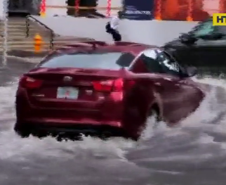 Майами накрыло мощное наводнение