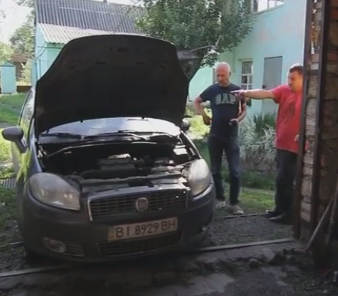 На Полтавщині спалили автомобіль місцевого журналіста Павла Гунжеля