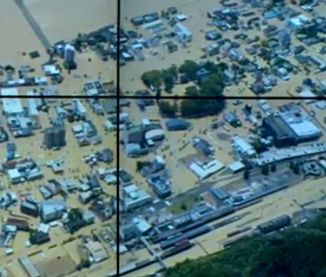 Более сорока человек стали жертвами наводнений и оползней в Японии
