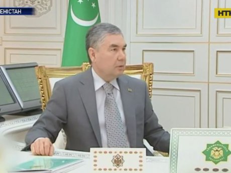 Президент Туркменістану урочисто відкрив піч для спалювання наркотиків