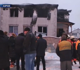 4 человек задержали после пожара в пансионате Харькова, в котором сгорели заживо 15 пенсионеров