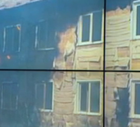 На Закарпатье одновременно загорелись два многоквартирных жилых дома