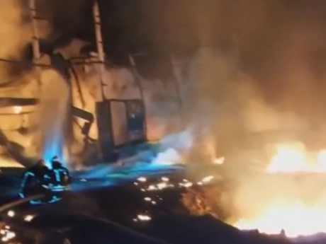 Мощный взрыв прогремел на предприятии в Харькове