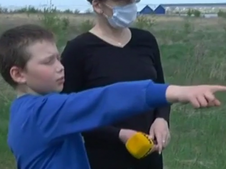 На Львовщине 9-летний мальчик получил благодарность от спасателей за помощь в тушении сухостоя