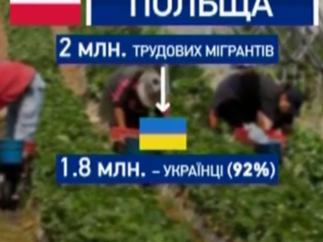 Украинцы массово выезжают за границу на заработки