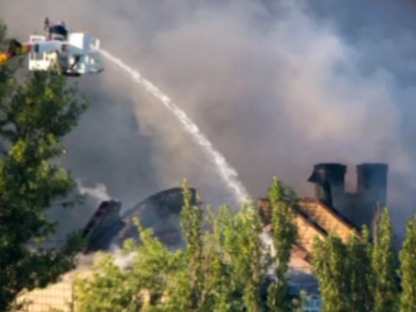 Две масштабных и одинаковых пожаров- менее чем за сутки произошло в Киеве и области